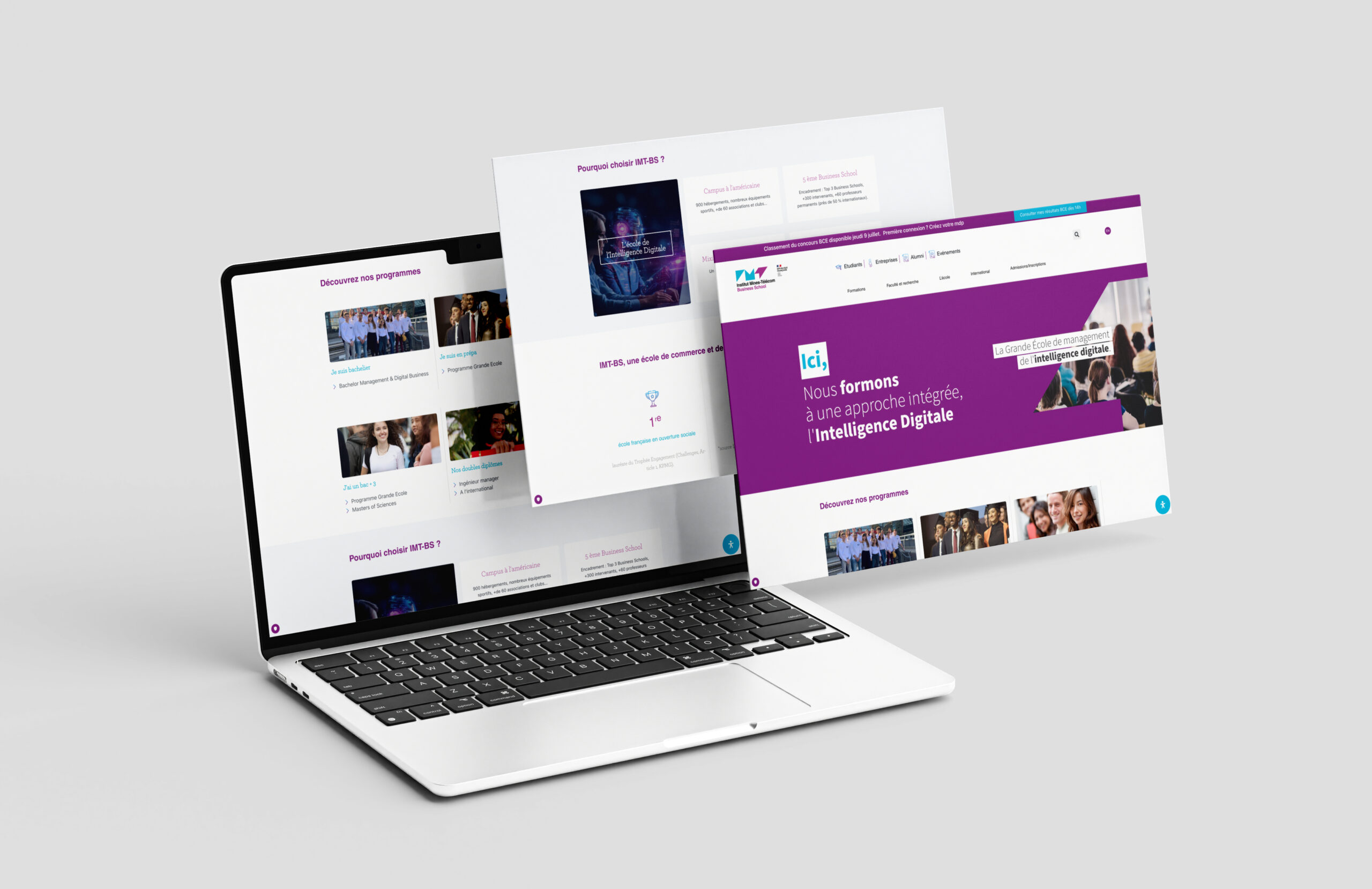 Aperçu du site Institut Mines-Télécom