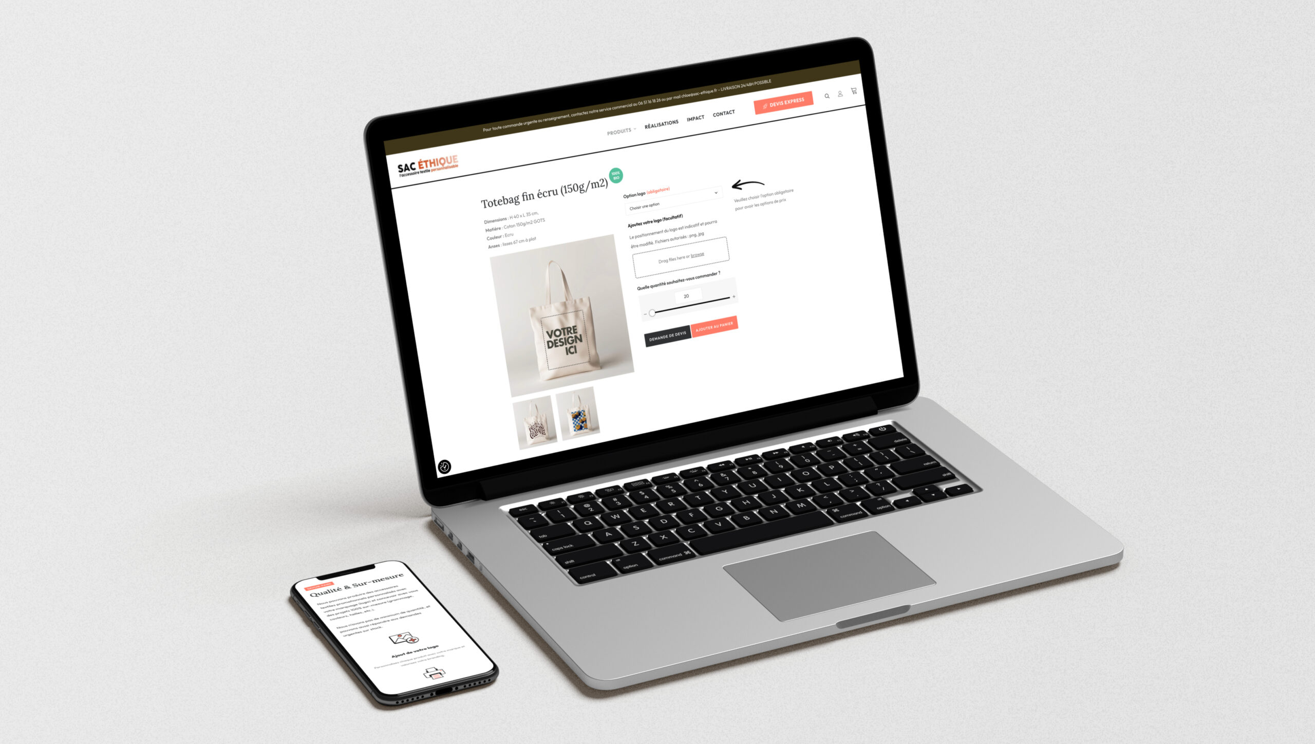 Un site WordPress sur-mesure