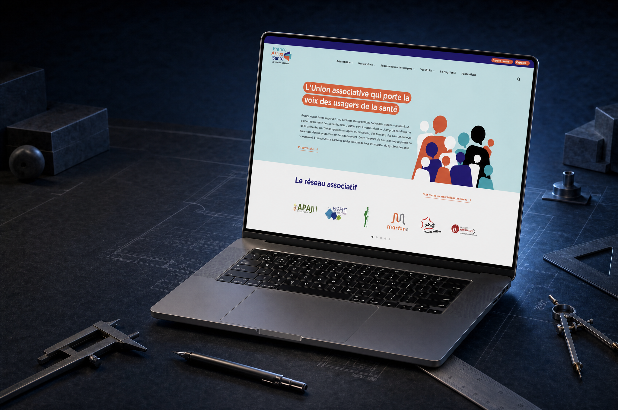 Aperçu du site France Assos Santé