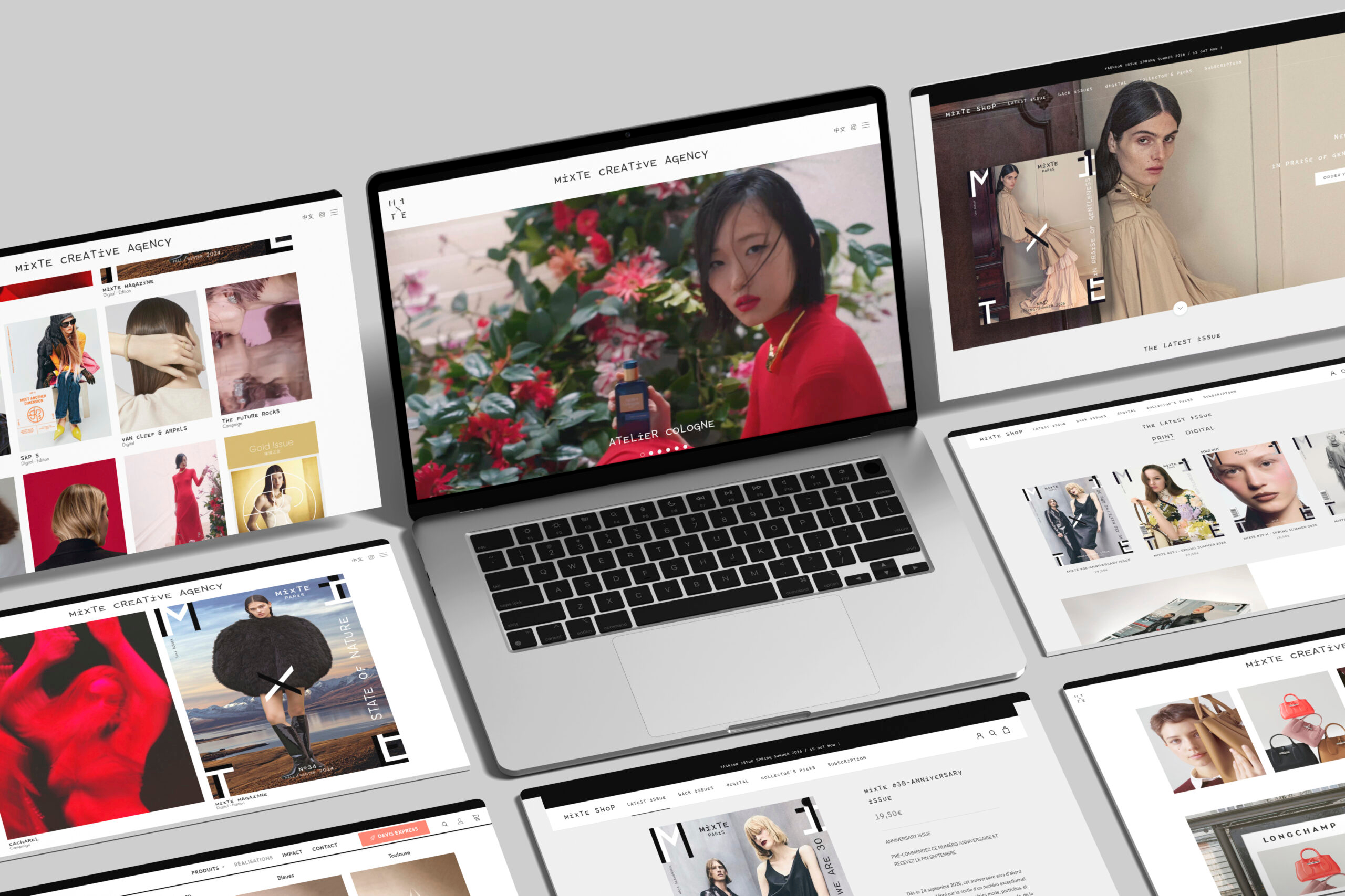Aperçu du site We are mixte