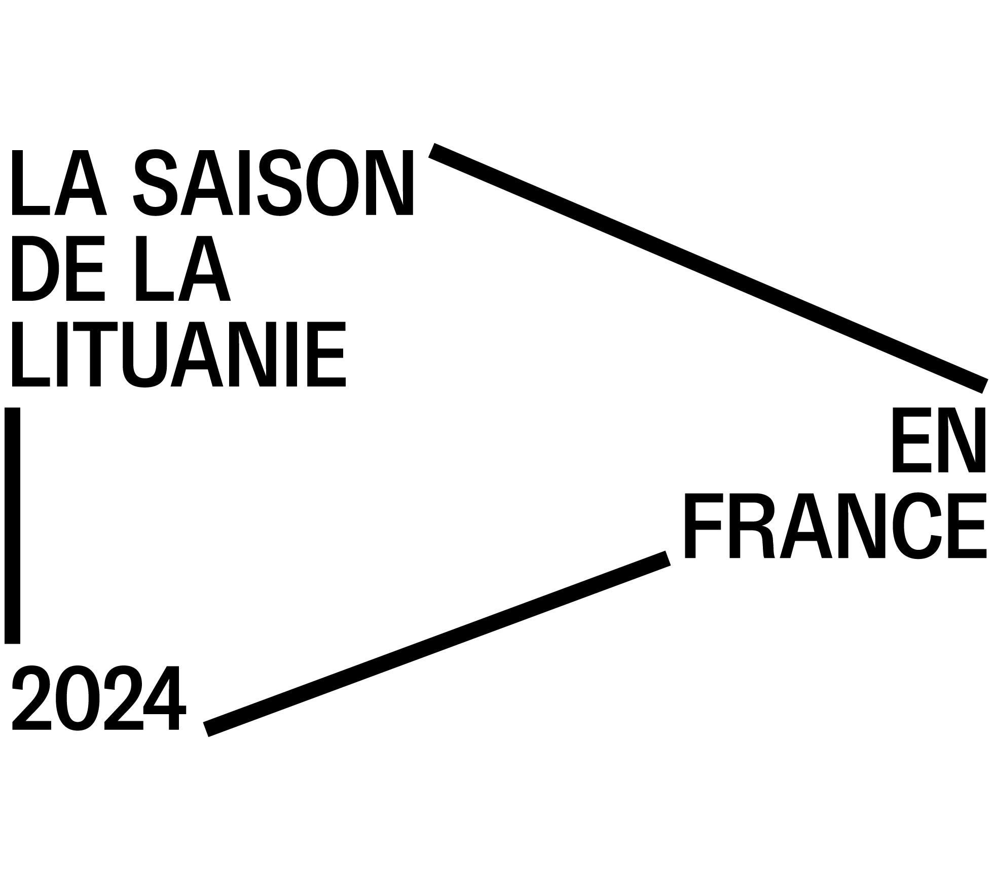Logo Saison de la Lituanie en France