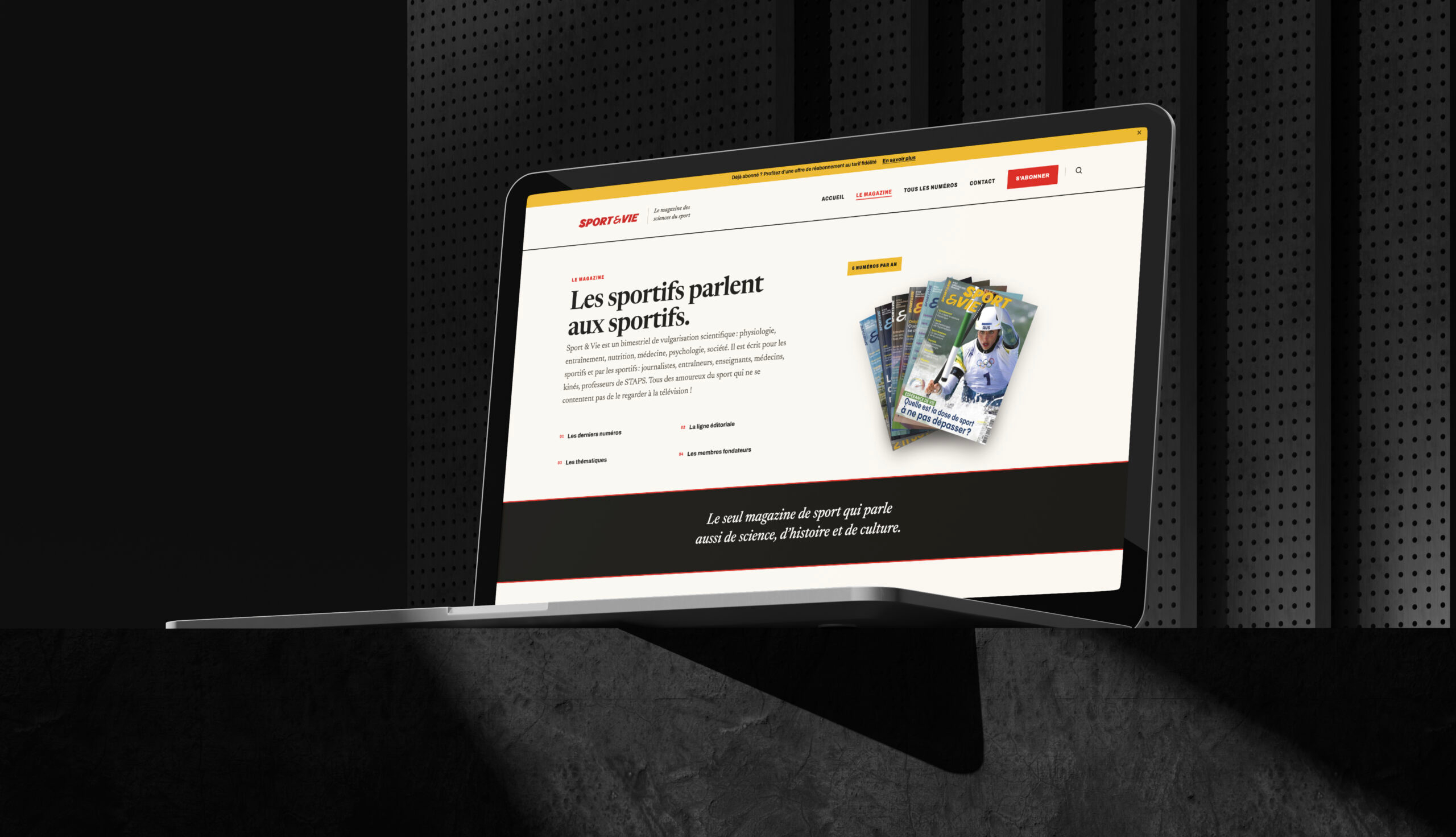 Aperçu du site Sport & vie
