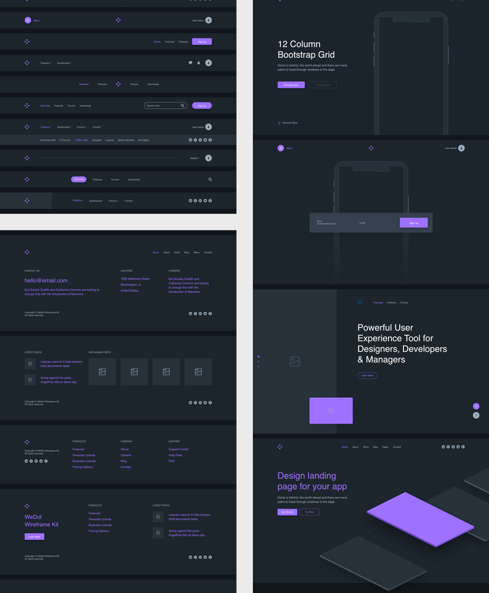 Design & contenu