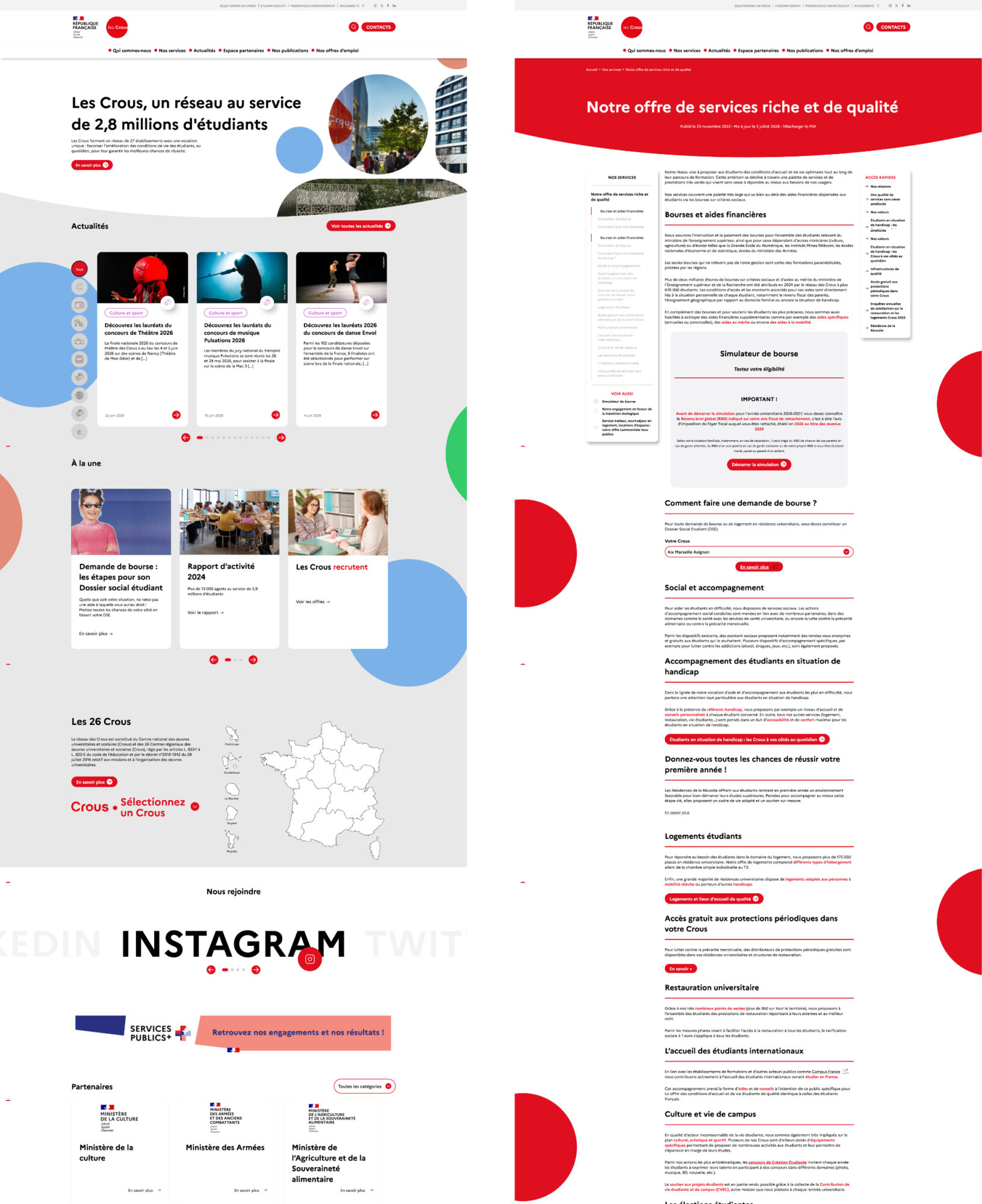 Création de sites